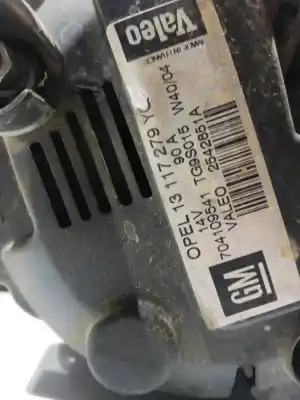 Автозапчастина б/у генератор для opel corsa c silverline посилання на oem iam 13117279yc  704109541
