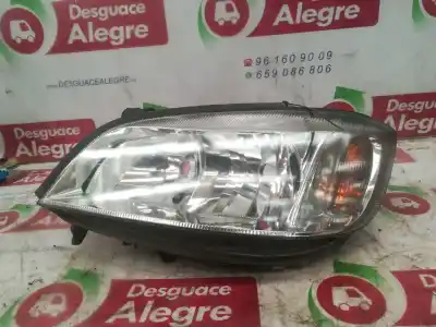 Second-hand car spare part Left Headlight for OPEL ZAFIRA A Elegance OEM IAM references 90582021  