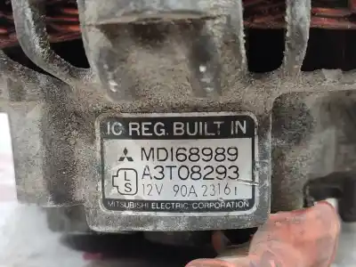 Second-hand car spare part ALTERNATOR for MITSUBISHI GALLOPER (HYUNDAI)  OEM IAM references MD168989  A3T08293