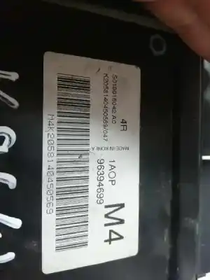 Second-hand car spare part ecu engine control for daewoo lacetti cdx oem iam references 96394699  