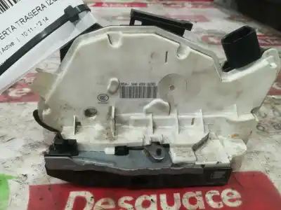 Автозапчасти б/у замок задней левой двери за skoda fabia ii combi (545) 1.2 ссылки oem iam 5n0839015d  