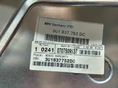 Second-hand car spare part passenger side right window regulator for skoda superb (3u4) classic oem iam references 3b4837756d43 3b1837462 3u1837752dc