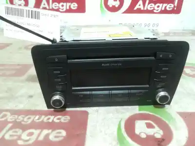 Peça sobressalente para automóvel em segunda mão sistema de áudio / rádio cd por audi a3 (8p1) 2.0 tdi 16v referências oem iam 8p0035152f