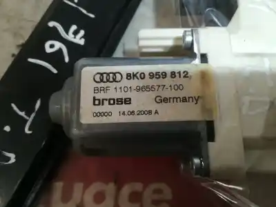 Автозапчастина б/у регулятор скла заднього правого для audi a4 b8 (8k2) 2.0 tdi посилання на oem iam 8k0959812  
