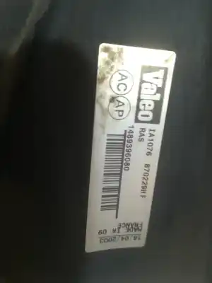 Peça sobressalente para automóvel em segunda mão intercooler por citroen c8 2.0 hdi x referências oem iam 1489396080  