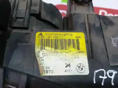 Second-hand car spare part right headlight for bmw 3 compact (e46) 316 ti oem iam references 0301187202  