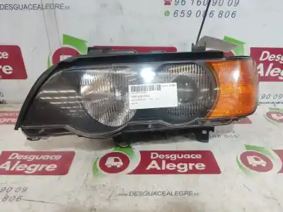 Second-hand car spare part left headlight for bmw x5 (e53) 3.0d oem iam references 15183300  