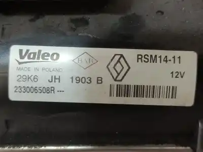 Автозапчастина б/у двигун запускається для dacia dokker ambiance посилання на oem iam 233006508r  