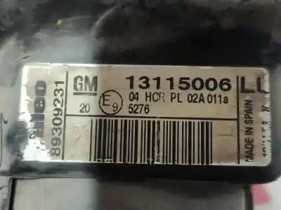 Second-hand car spare part left headlight for opel corsa c cosmo oem iam references 13115006ll  89309231