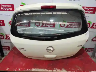 Second-hand car spare part tailgate for opel corsa d selective oem iam references 