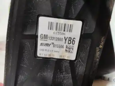 Автозапчасти б/у ЗАДНИЙ ВИД СПРАВА за OPEL ZAFIRA B  ссылки OEM IAM 13312860  