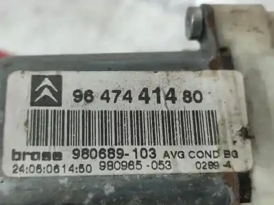 Автозапчасти б/у мотор переднего левого стекла за citroen c4 berlina cool ссылки oem iam 9647441480  9647441480