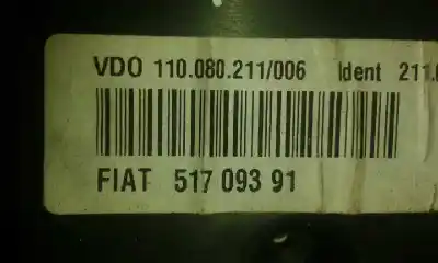 Pezzo di ricambio per auto di seconda mano pannello degli strumenti per lancia ypsilon (101) 1.3 16v multijet argento riferimenti oem iam 51709391  110080211