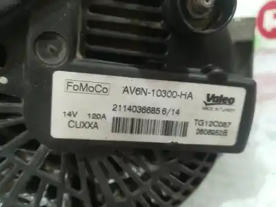 Second-hand car spare part alternator for ford fiesta (ccn) black&white edition oem iam references av6n10300ha  21140366856