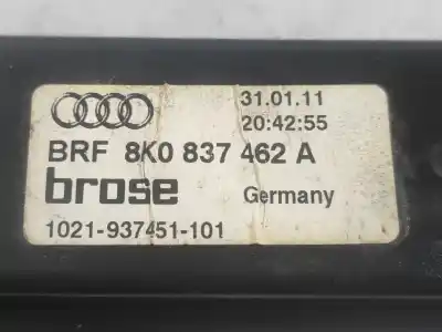 Автозапчастина б/у регулятор переднього правого скла для audi a4 b8 (8k2) 2.0 tdi посилання на oem iam 8k0837462  
