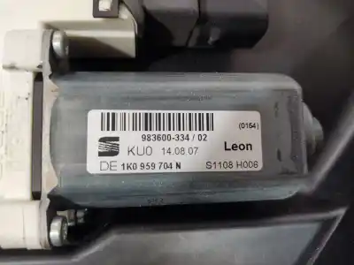 Piesă de schimb auto la mâna a doua mecanism actionare geam spate dreapta pentru seat leon (1p1) reference referințe oem iam 1k0959704n