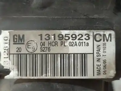 Peça sobressalente para automóvel em segunda mão FAROL / FAROLIM ESQUERDO por OPEL CORSA C FURGONETA/HATCHBACK (X01)  Referências OEM IAM 13195923CM  89312810