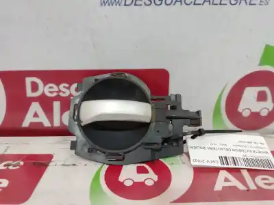 Second-hand car spare part exterior left front door handle for citroen c3 pluriel 1.4 oem iam references 9680187877