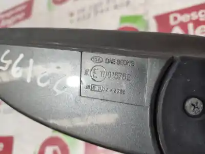 Peça sobressalente para automóvel em segunda mão espelho retrovisor esquerdo por kia rio ls berlina referências oem iam 015762  