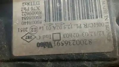Автозапчастина б/у права фа для renault kangoo (f/kc0) alize посилання на oem iam 8200236591  