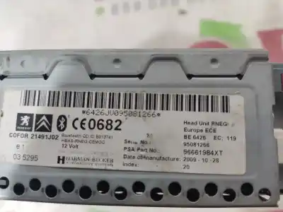 Second-hand car spare part AUDIO SYSTEM / RADIO CD for PEUGEOT 5008 (0U_, 0E_)  OEM IAM references 96661984XT  
