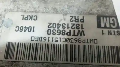 Second-hand car spare part intercooler for opel zafira b energy oem iam references 13213402  