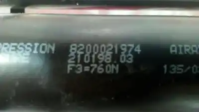 Peça sobressalente para automóvel em segunda mão amortecedores do tronco / porta por renault espace iv (jk0) grand espace expression referências oem iam 8200021974