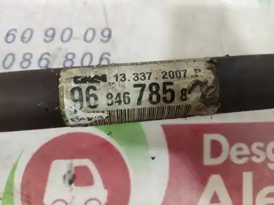 Peça sobressalente para automóvel em segunda mão transmissão dianteira direita por citroen c3 i (fc_, fn_) 1.4 16v hdi referências oem iam 968467858  