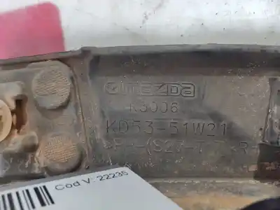 Second-hand car spare part RIGHT FRONT WINGLET for MAZDA CX-5  OEM IAM references KD5351W2  