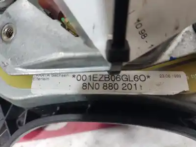 İkinci el araba yedek parçası ön sol hava yastigi için audi tt (8n3/8n9) 1.8 20v turbo oem iam referansları 8n0880201