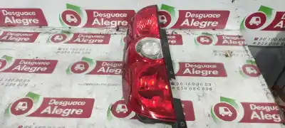 Second-hand car spare part left tailgate light for fiat doblo active oem iam references   