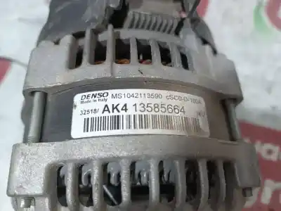 Pezzo di ricambio per auto di seconda mano alternatore per opel corsa e selective riferimenti oem iam 13585664  