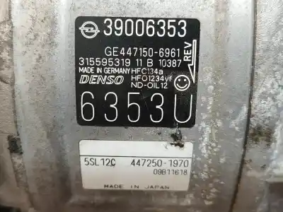 Автозапчасти б/у компрессор кондиционера воздуха за opel corsa e selective ссылки oem iam 396006353  315595319