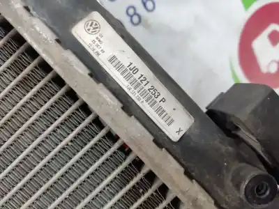 Автозапчастина б/у водяний радіатор для seat toledo ii (1m2) 1.9 tdi посилання на oem iam 1j0121253p  
