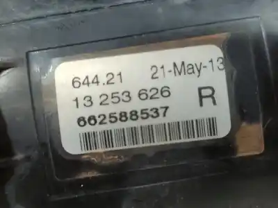 Second-hand car spare part right fog light for opel corsa d selective oem iam references 13253626