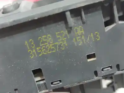 Second-hand car spare part left front power window switch for opel corsa d selective oem iam references 13258521