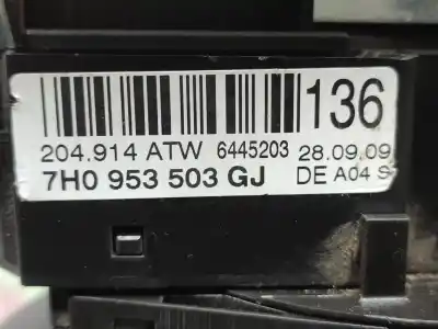 Автозапчастина б/у многофункційне управління для seat ibiza (6j5) reference посилання на oem iam 7h0953503gj  
