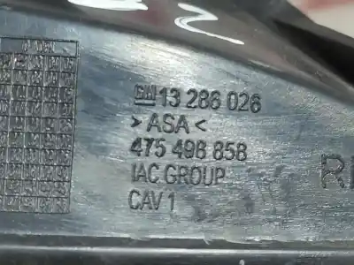 Автозапчасти б/у правая решетка бампера за opel corsa d selective ссылки oem iam 13286026  