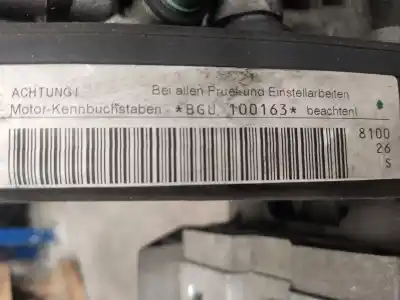 Peça sobressalente para automóvel em segunda mão motor completo por audi a3 (8p1) 1.6 referências oem iam bgu  