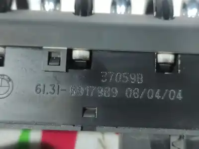 Peça sobressalente para automóvel em segunda mão comandos de alavanca por bmw mini (r50,r53) one d referências oem iam 61316917989