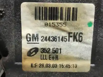 Second-hand car spare part left rearview mirror for opel signum básico oem iam references 24436145