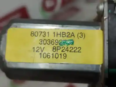 Second-hand car spare part driver left window regulator for nissan note acenta oem iam references 807311hb2a  