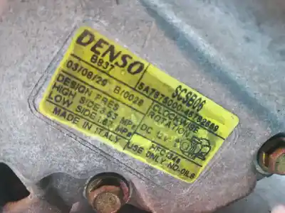 Pezzo di ricambio per auto di seconda mano compressore aria condizionata per fiat stilo (192) 1.2 16v riferimenti oem iam 5a7875000