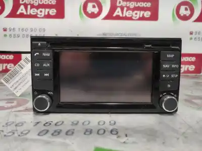 Second-hand car spare part gps navigation system for nissan note acenta oem iam references 7513750020  259153hn1a