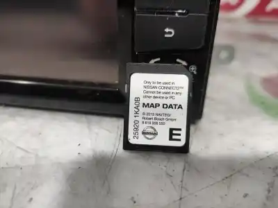 Second-hand car spare part gps navigation system for nissan note acenta oem iam references 7513750020  259153hn1a