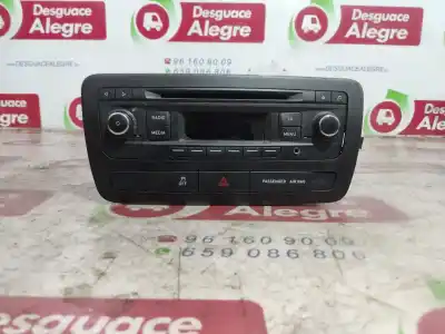 Автозапчастина б/у аудіо система / радіо cd для seat ibiza (6j5) stylance / style посилання на oem iam 6j0035156