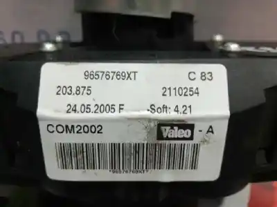 Piesă de schimb auto la mâna a doua control multifunctional pentru citroen c2 collection referințe oem iam 96576769xt  2110254