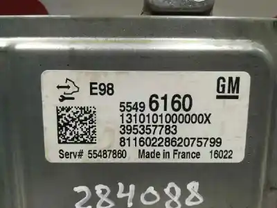 Second-hand car spare part ecu engine control for opel corsa e excellence ecoflex oem iam references 55496160