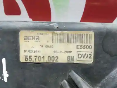 Автозапчастина б/у електро вентилятор для opel corsa d cosmo посилання на oem iam 55701002  55701410