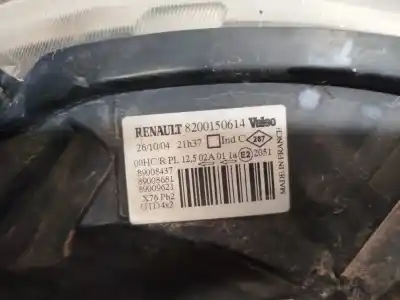 Автозапчастина б/у ліва фара для renault kangoo (f/kc0) alize посилання на oem iam 8200150614  